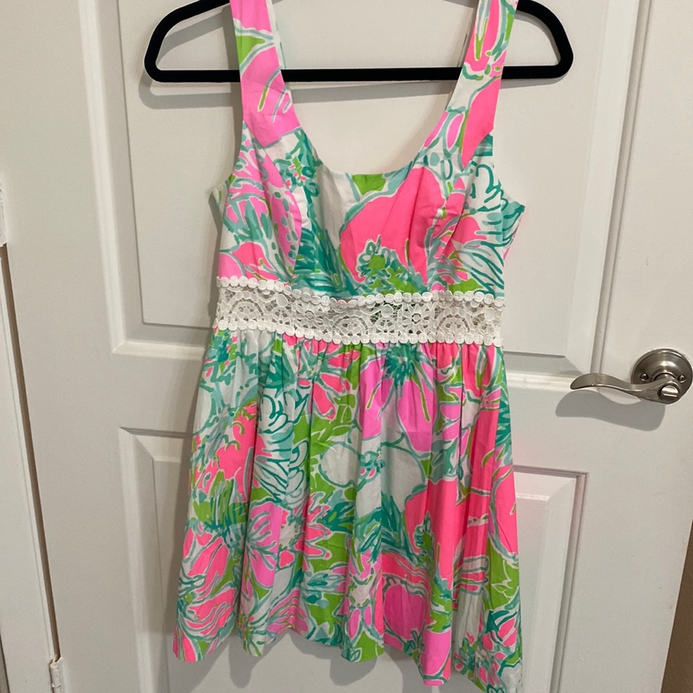 Lilly Pulitzer Rosemarie Dress in Flamingo Pink *NWT*